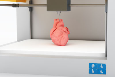 Ook in de medische wereld word 3D printing toegepast
